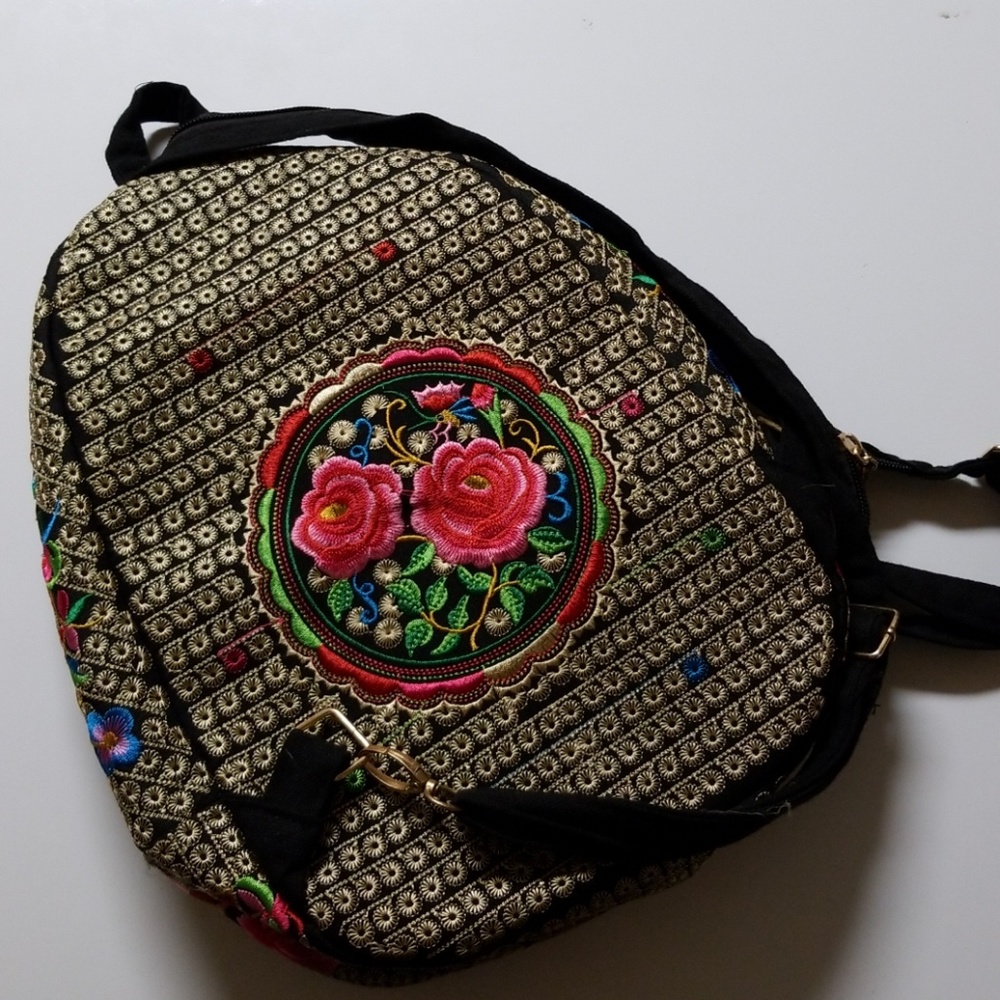 Embroidered Backpack - Picture 3 of 6
